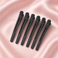 Silkora no-crease hair clips in Black, 6-pack