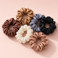 Silkora satin scrunchie set in mixed colours